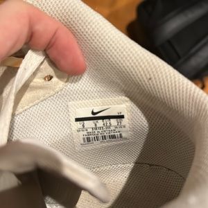 white mid top air force ones